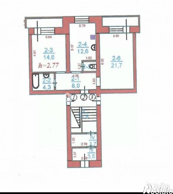 2-комн квартира ул Ядринцева, 29/5,  д. 29/5