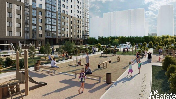 1-комн квартира в новом доме городок ИВАТУ, улица Пискунова