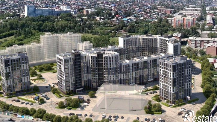 3-комн квартира в новом доме микрорайон Ново-Ленино