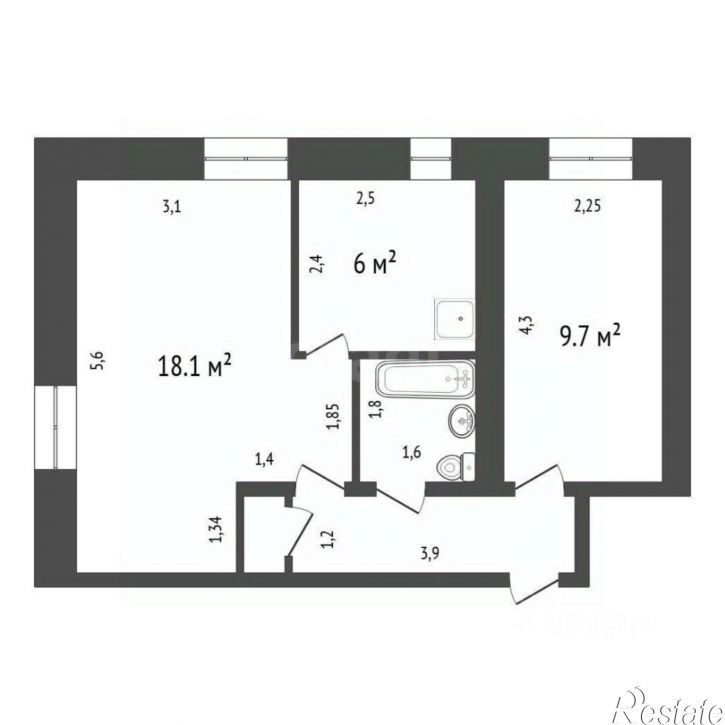2-комн квартира 14-й Советский пер, 20,  д. 20