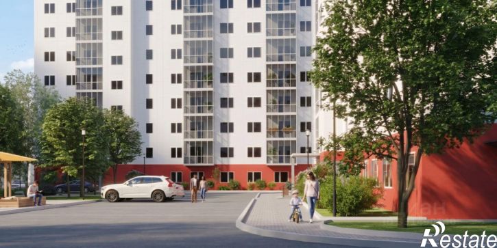 1-комн квартира в новом доме микрорайон Ново-Ленино