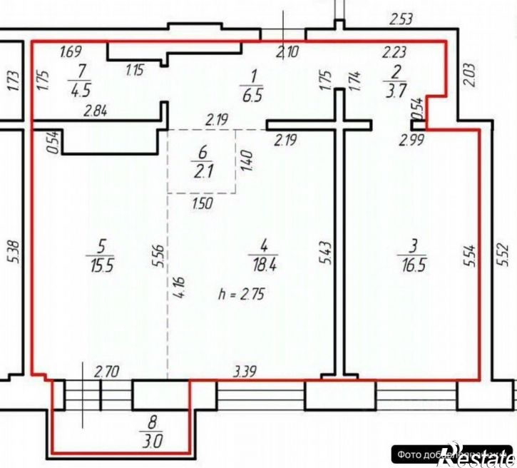 1-комн квартира ул Красноказачья, 76/2,  д. 76/2