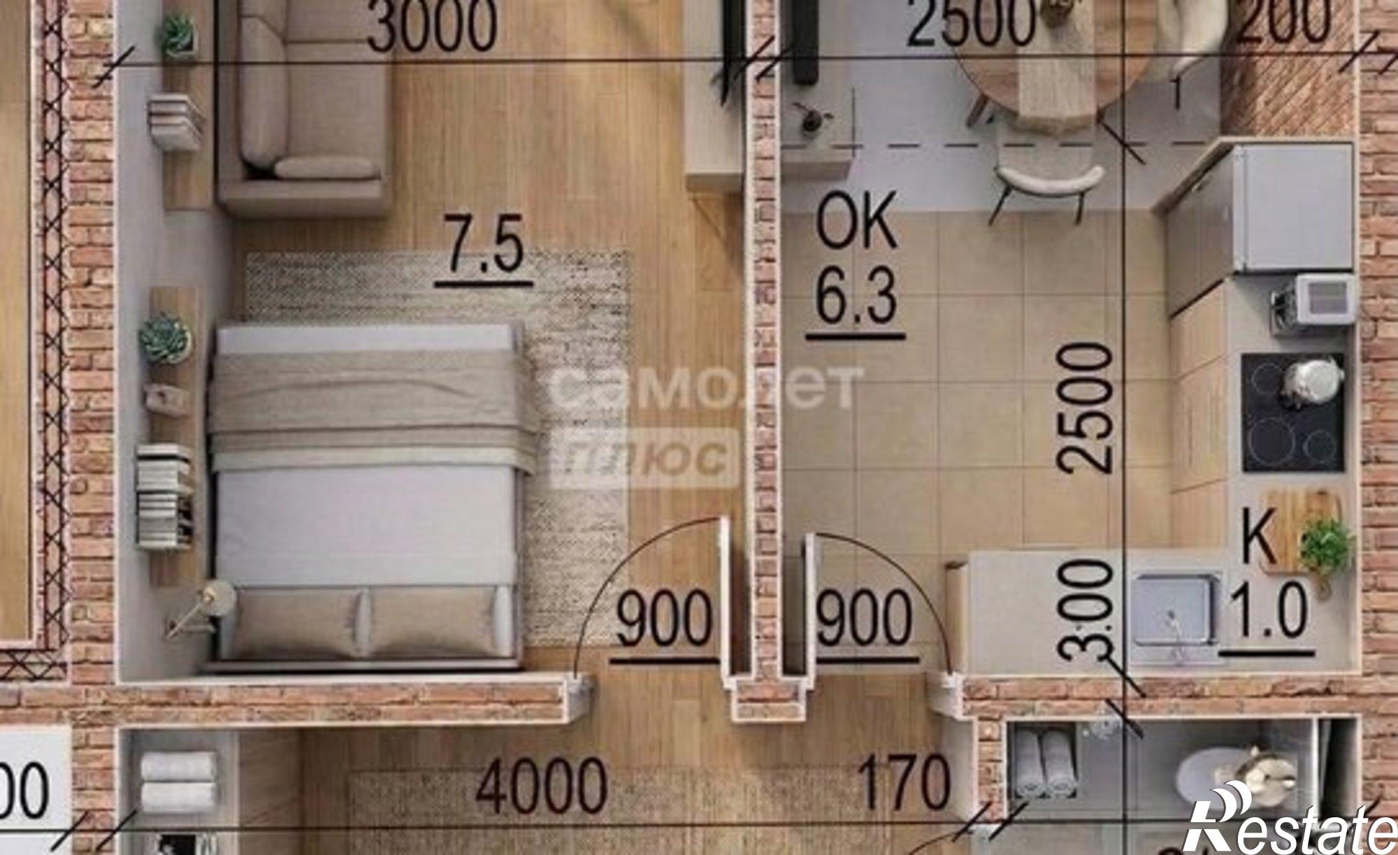 Купить квартиру за 6 450 000 рублей на ул Шмидта, 2