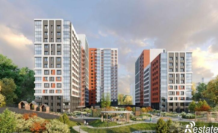 3-комн квартира в новом доме Правобережный округ, ЖК Лотос