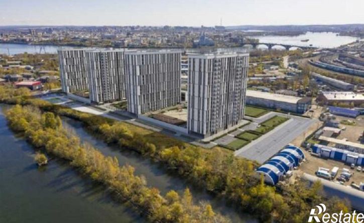 1-комн квартира квартал Затон, улица Набережная Иркута, 23