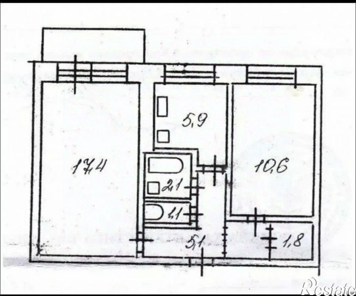 2-комн квартира ул Байкальская, 215,  д. 215