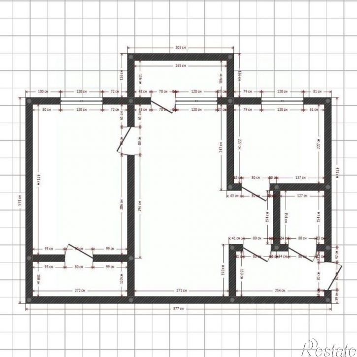 2-комн квартира ул Баумана, 214,  д. 214