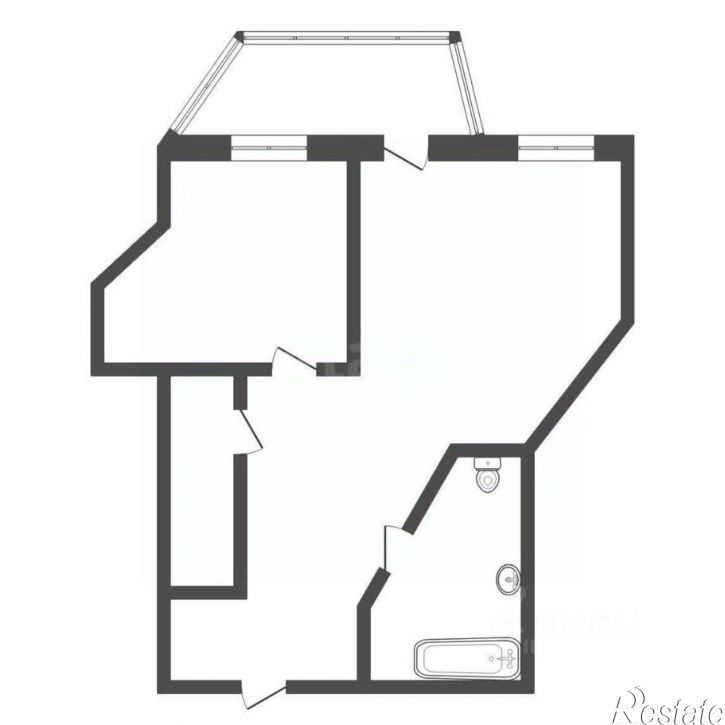 2-комн квартира ул Рабочего Штаба, 1/4,  д. 1/4