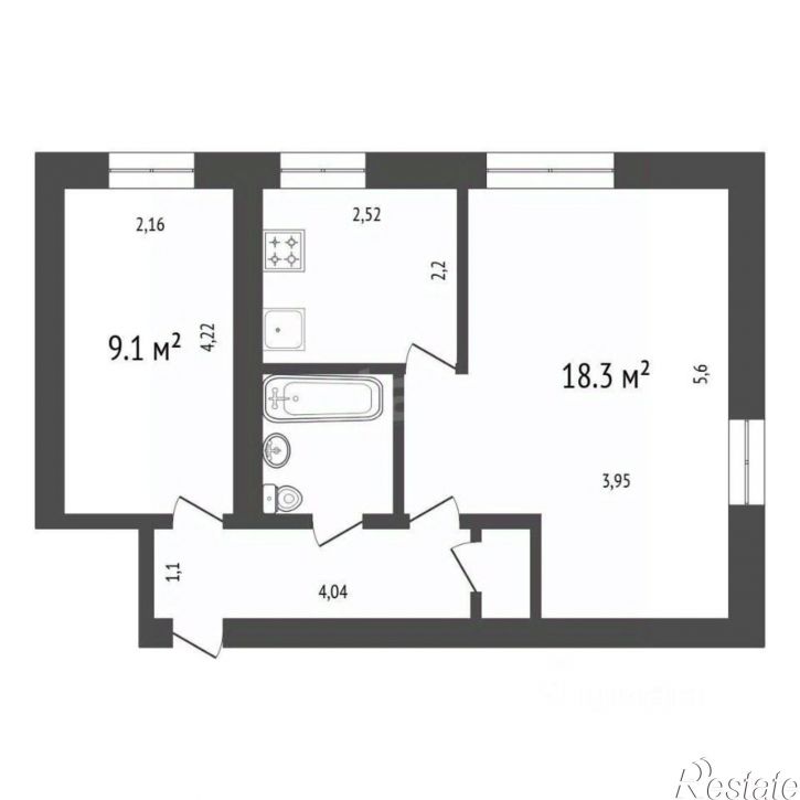 2-комн квартира ул Карла Либкнехта, 245,  д. 245