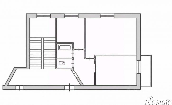 2-комн квартира улица Розы Люксембург, 39,  д. 39