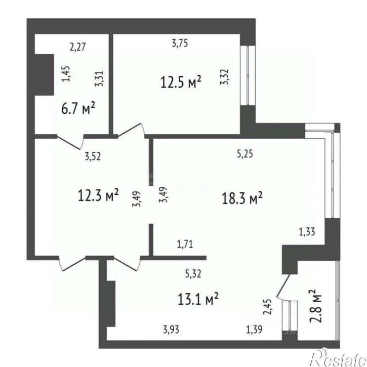 2-комн квартира улица Карла Либкнехта, 116,  д. 116