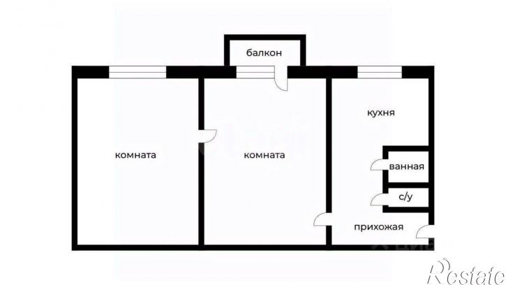 2-комн квартира Советская улица, 87,  д. 87