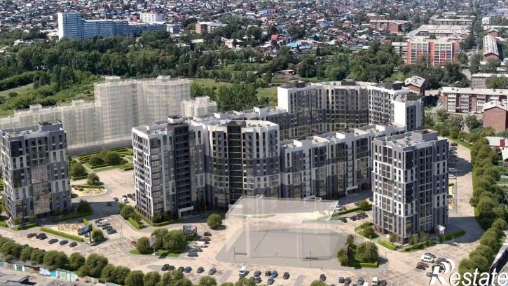 1-комн квартира в новом доме улица Розы Люксембург