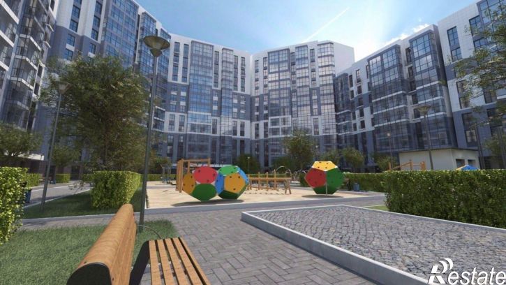 1-комн квартира в новом доме улица Розы Люксембург