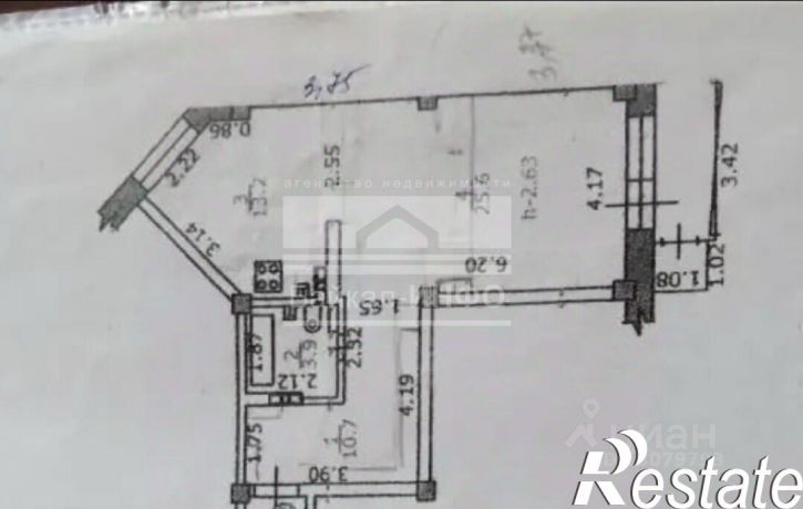 2-комн квартира Красноказачья улица, 21/2,  д. 21/2