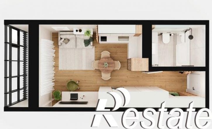 1-комн квартира в новом доме улица Румянцева, 38,  д. 38