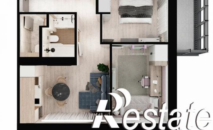 2-комн квартира в новом доме улица Румянцева, 38,  д. 38
