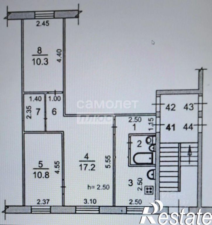 3-комн квартира улица Розы Люксембург, 311,  д. 311