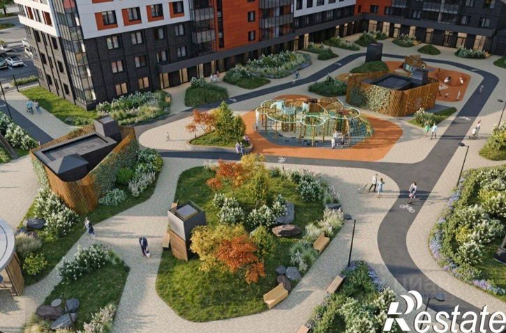 1-комн квартира в новом доме улица Баррикад, 62/9,  д. 62/9