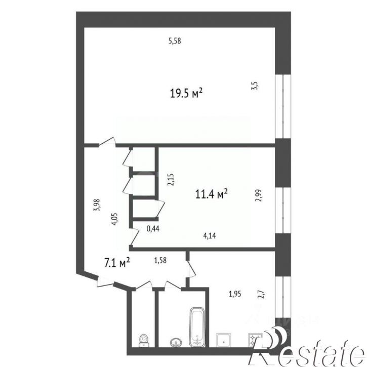 2-комн квартира улица Тимирязева, 42,  д. 42