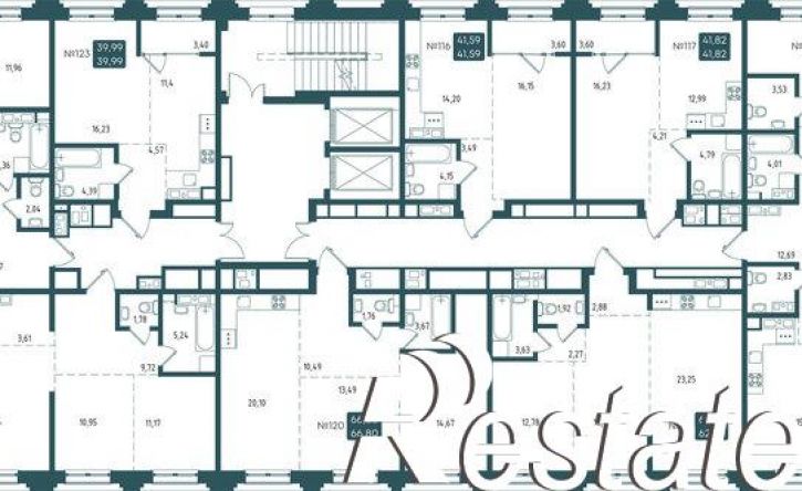 4-комн квартира в новом доме Старо-Кузьмихинская улица, 39/1,  д. 39/1