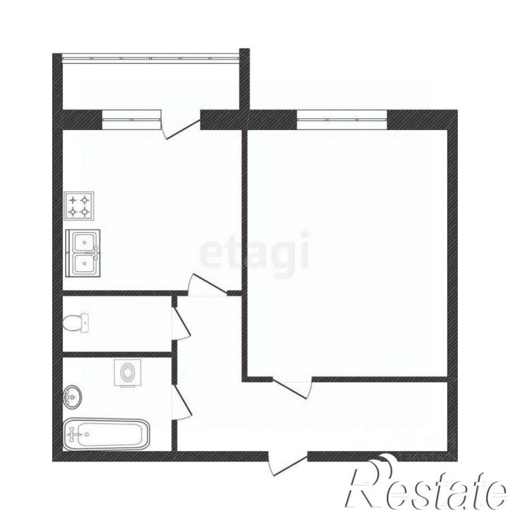 1-комн квартира улица Красный Путь, 83,  д. 83