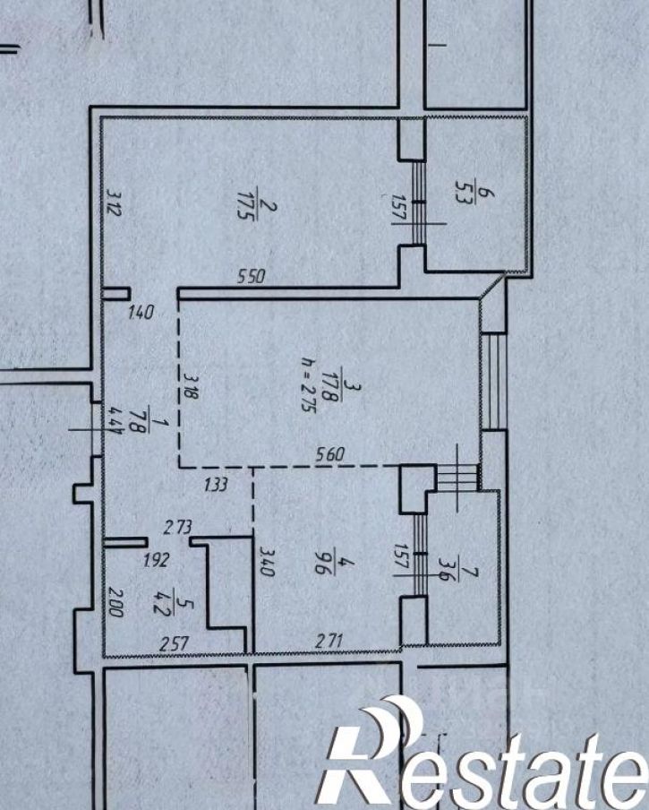 2-комн квартира переулок Фадеева, 6,  д. 6