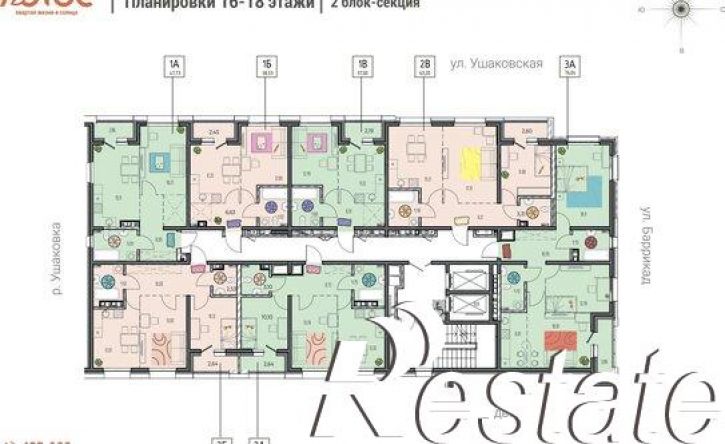 2-комн квартира в новом доме улица Баррикад, 62/9,  д. 62/9
