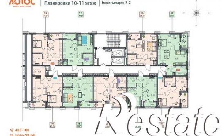 1-комн квартира в новом доме улица Баррикад, 62/13,  д. 62/13