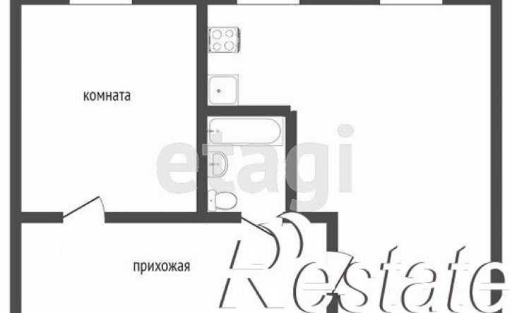 2-комн квартира улица Чайковского, 2,  д. 2