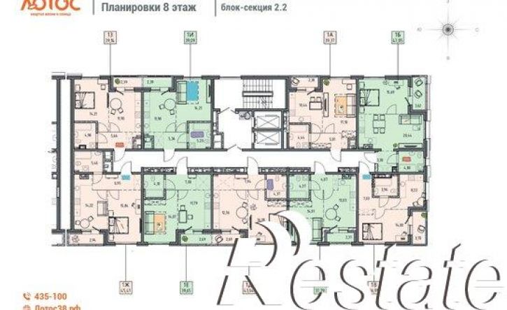 1-комн квартира в новом доме улица Баррикад, 62/13,  д. 62/13