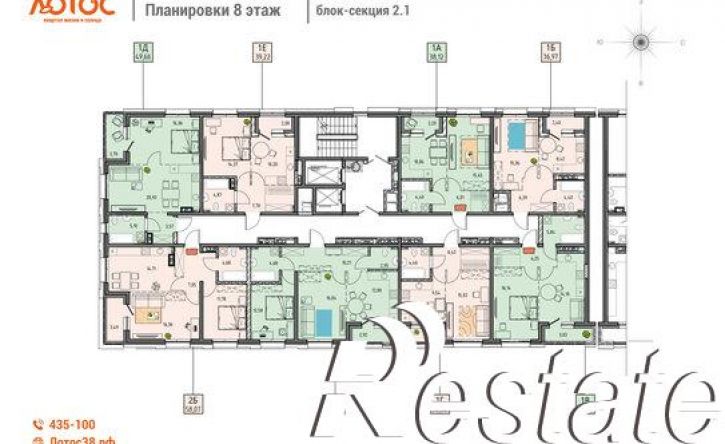 1-комн квартира в новом доме улица Баррикад, 62/13,  д. 62/13