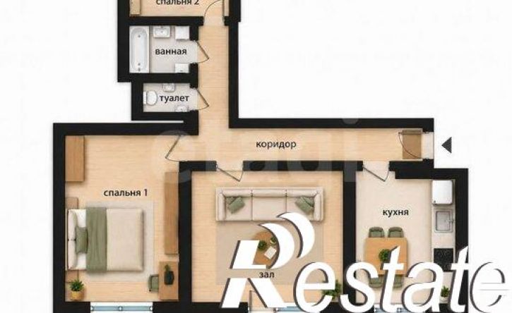 3-комн квартира улица Румянцева, 28,  д. 28